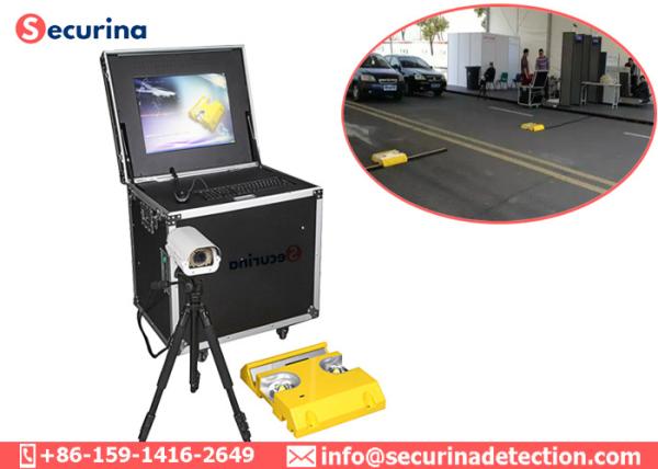 2048 Pixels CCD Under Vehicle Inspection System Of High Resolution Undercarriage