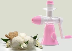 Buy cheap Compact Home Made Fruit Ice Cream Maker Power Free Pure Juice Making Machine product