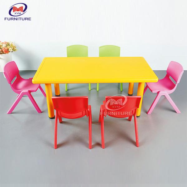 Quality ODM Plastic Preschool Kid Childs Table And Chairs For Kindergarten for sale