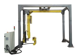 Buy cheap MP-402 SC Rotary Arm Stretch Wrapper Heating Cut Method PLC Control product