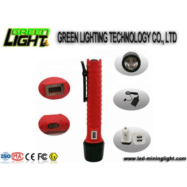 3000lux 2200mAh Explosion Proof Torch Light IP68 450lum