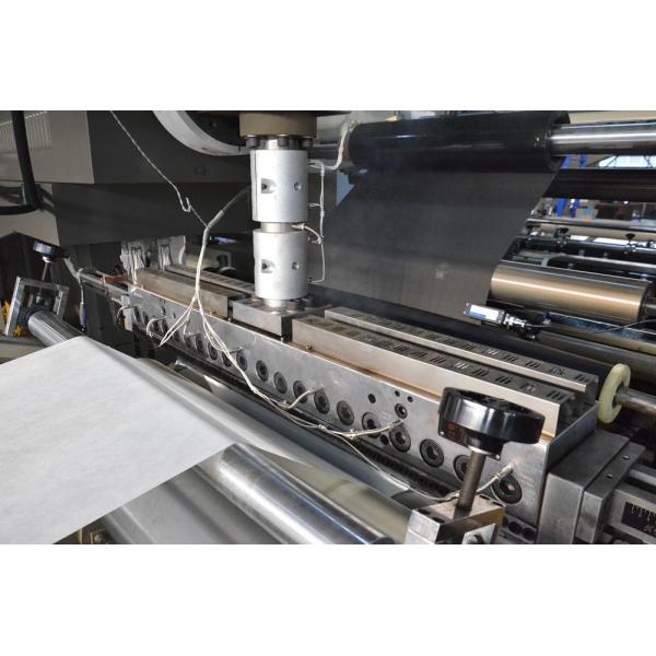 Flatbed Coating Gluing Thermal Film Laminating Machine , Aluminum Foil Plastic Industrial Laminator Machine