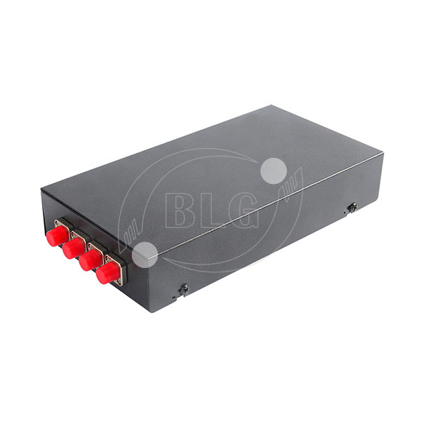 4 Ports ODF FTTH Distribution Terminal Box 19 Inch Standard Rack Mount