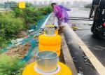 Metal Tunnel Crash Beam Barrier Rustproof , Highway Guard Rail Barrier