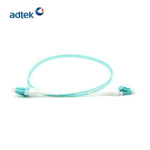 China Duplex Multimode Fiber Patch Cable LC To LC OM3 Patch Cord PVC / LSZH OEM / ODM on sale