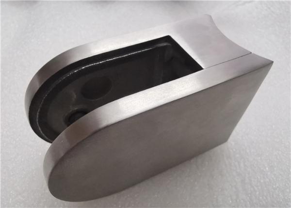 Quality High Precision Investment Casting Glass Clamp With Surface Polished for sale