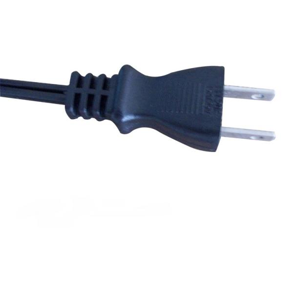 Quality Japanese power cord PSE approval HVFF flexible cables with 2-pin plug for sale