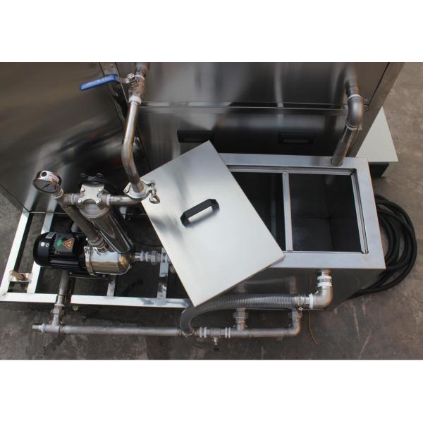 Double Tanks Ultrasonic Cleaning Machine , Auto Ultrasonic Cleaner For Car Parts Degrease