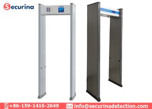 Buy cheap Inspection System Airport Security Detector Door Frame 6 Detecting Zones product