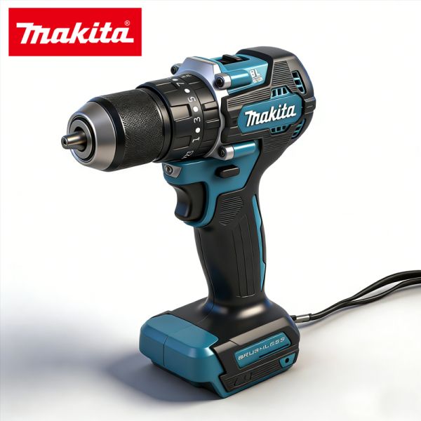 Makita tool kit organized in carrying case