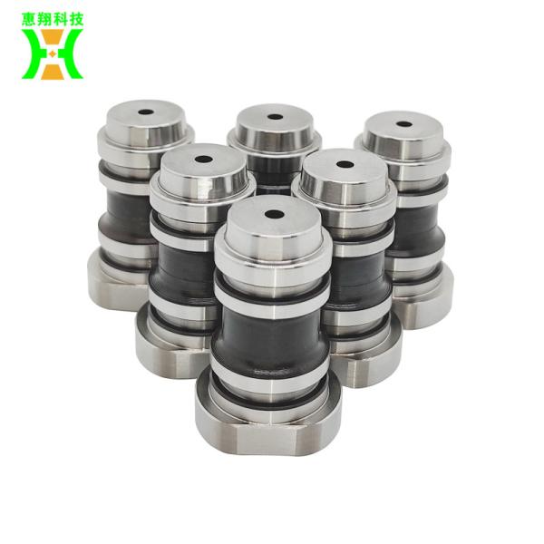 Quality Parallelism 0.01mm Injection Molding Threaded Inserts Black Coating for sale