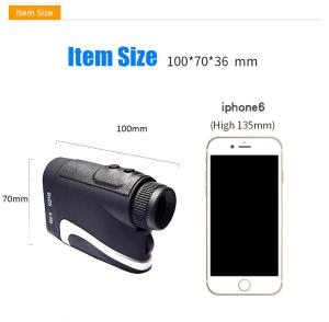 China 1500M 7° Rifle Hunting Range Finder Slope Golf Laser Rangefinder on sale