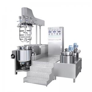 China Chemical Gel Homogenizing Vacuum Emulsifying Machine on sale