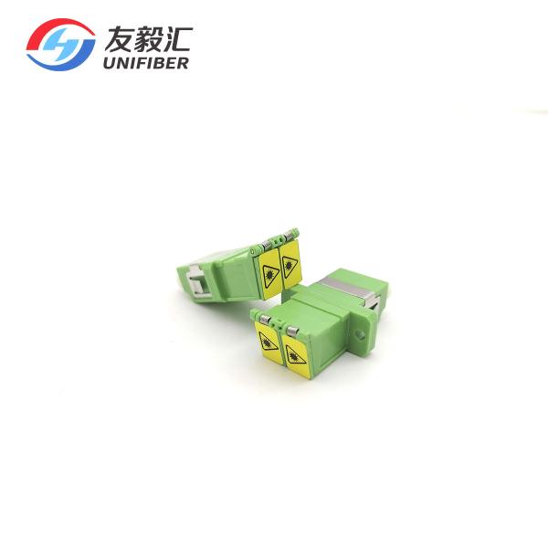 CATV Duplex Fiber Optic Coupler Singlemode Shutter LC APC