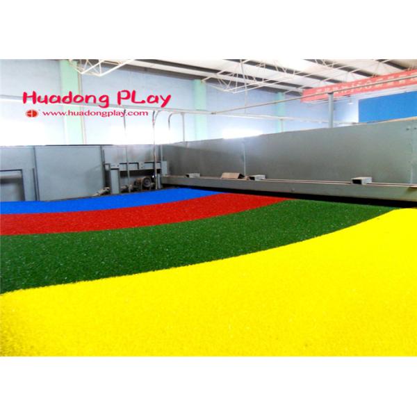 UV Resistant Artificial Turf Grass , Outdoor Artificial Grass For Playground Garden