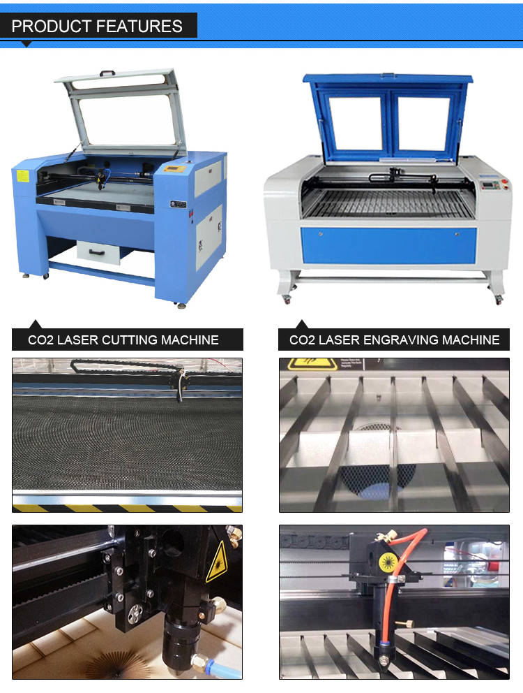 Cypcut Control 1390 130W CO2 Laser Cutting Machine For Acrylic Cutting