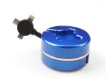 Tpe Retractable USB Extension Cable 3 In 1 Usb Reel Micro 8pin For IPhone