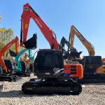 Hitachi ZX120-8 Used Crawler Excavator ISUZU Engine 66kw Mini Hitachi Second