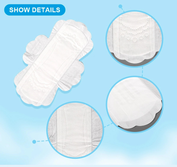 Fluff Pulp Sanitary Napkin Pads