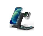 15W Portable Wireless Charger Dual Output Compatible Multiple Iphone Charging