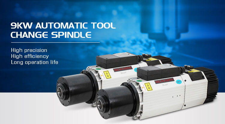 12000rpm Maximum Torque 0.6Nm Auto Tool Change Spindle High Speed ATC Spindle