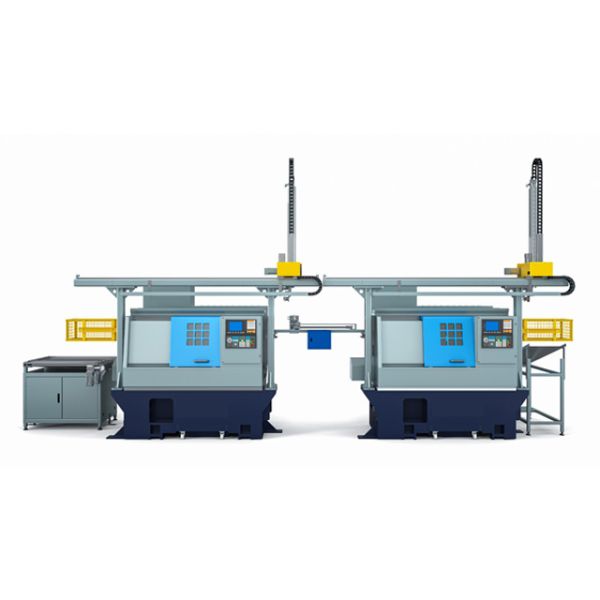 Automatic Production Line HTCSY50-S CNC Turning Center Automated Loading and Unloading CNC Lathe