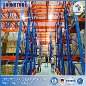 Buy cheap Back To Back Double Deep Pallet Rack With Low Maintenance product