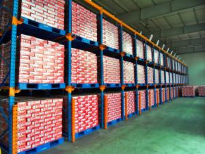China Powder Coated Drive In Pallet Rack , Durable Steel Pallet Racking on sale