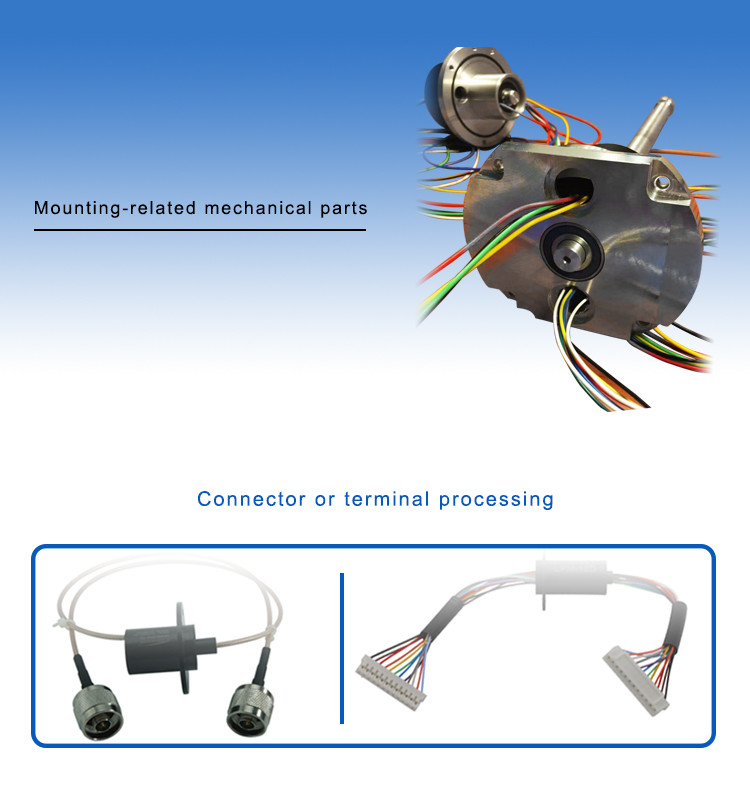Rotary Electrical Interface With A Resistance Of 1000 MΩ @ 500 VDC For Testing Device