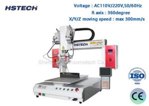 China Single Y Working Platform Automatic Soldering Machine With Double Soldering Iron on sale