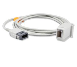 China Oximeter DB9-9P Spo2 Extension Cable For GE-Ohmeda TruSat Pulse on sale