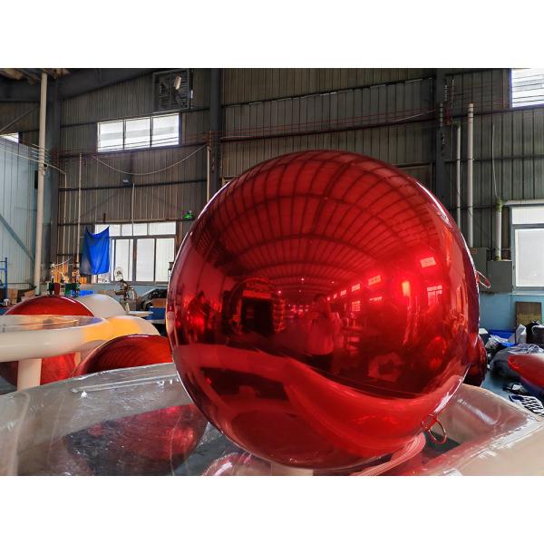 Double Layer PVC Large Mirror Ball Outdoor Decorative Inflatable