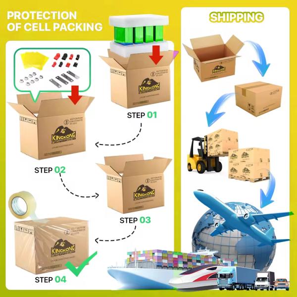 12V 24V 48V Solar Energy Storage System With OEM 3.2V 280Ah 304Ah 340Ah Li-Ion Battery