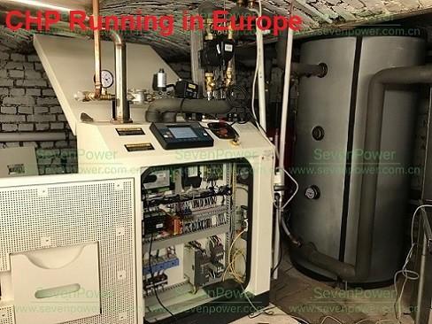 Quality Water Cooled Engine Micro Cogeneration Unit For Home Hotel for sale
