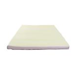 Extremely Soft Memory Foam Mattress Topper Airy Responsive Twin Size Curved