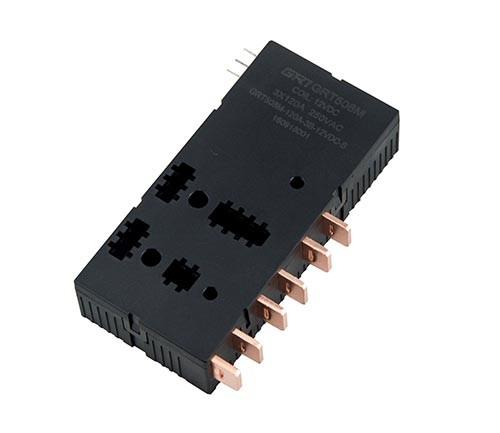 Quality 3B Contact Form Double Coil Latching Relay 30000VA 380VAC with Integrated Shunt for sale