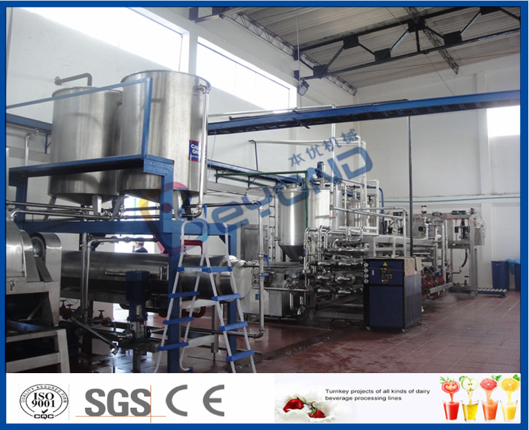 PLC Control Mango Processing Plant Mango Pulp Processing Machine 380V 50Hz