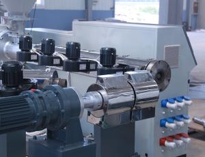 2 Caterpillar 20-63mm HDPE Pipe Extrusion Line Machine 45kw