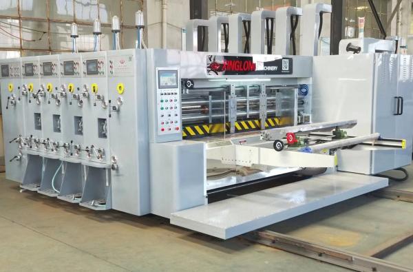 Quality Full Automatic High Speed Flexo Printing Slotting Die Cutting Machine for sale