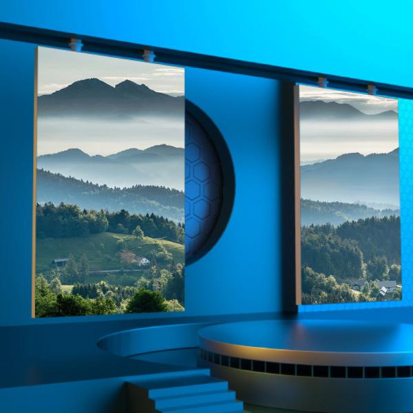 Quality Curved Sliding LED Screen Y Outdoor Opening And Closing for sale