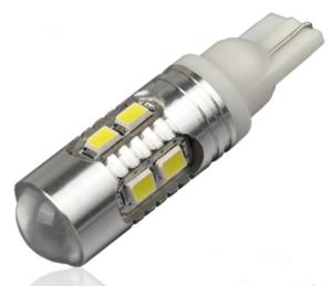 China 2018 new fashion wedge T10 8 SMD fog light  Alu with lens good  dismiss heating system on sale