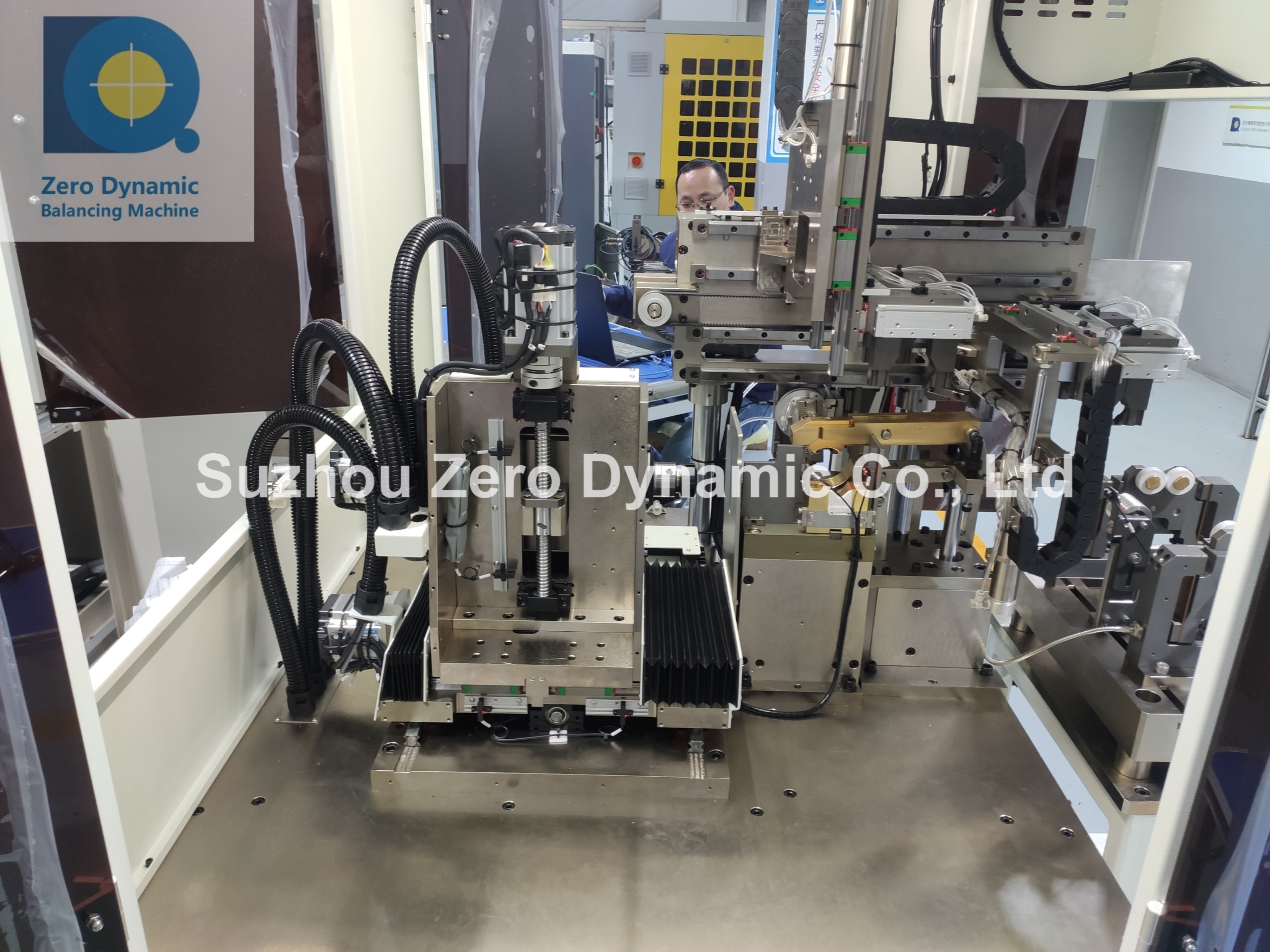Two Station Water Pump Motor Rotor Automatic Balancing Machine, Customized Automatic Balancing Machine