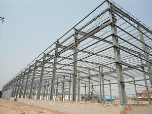 Bending Welding Decoiling Steel Structure Building Warehouse Workshop
