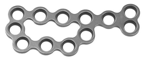 Quality CE 4.0mm HB calcaneal Titanium Bone Locking Plates Type VI for sale