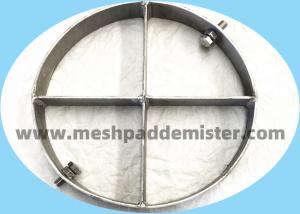 China 3mm 50mm - 60 Mm Height Structured Packing Support Grids on sale