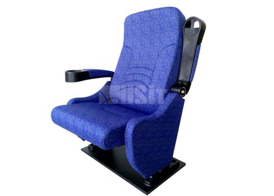 Quality No Noise Gravity Return Public Theater Chairs Premium PP Cover With Cushion for sale