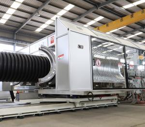 Up to OD1200 DWC pipe manufacturing machine big corrugator with high performance