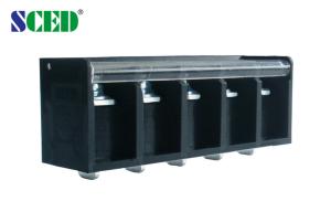 China Pitch 20.00mm 600V 75A 2-14P Barrier Terminal Blocks Power Terminal Blocks on sale