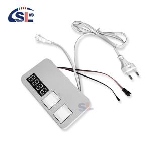 Buy cheap Smart Double Button Touch Sensor Switch with Time and Temperature Output Voltage DC12V product