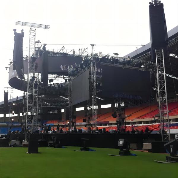 Exterior Stage Outdoor Rental Led Display Screen Panel 500*1000mm P4.8